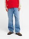 Men's Baggy Blue Jeans Pants