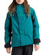 Kinderjacken & Winterjacken Casual Kurze Kinderjacke Pacific Teal/Schwarz