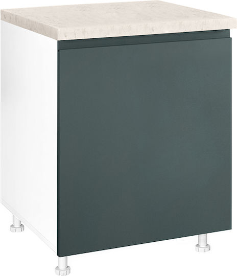 Boden-Küchenschrank Grün 60x60x85cm