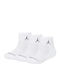 Jordan Everyday Sportsocken Weiße 3 Paare