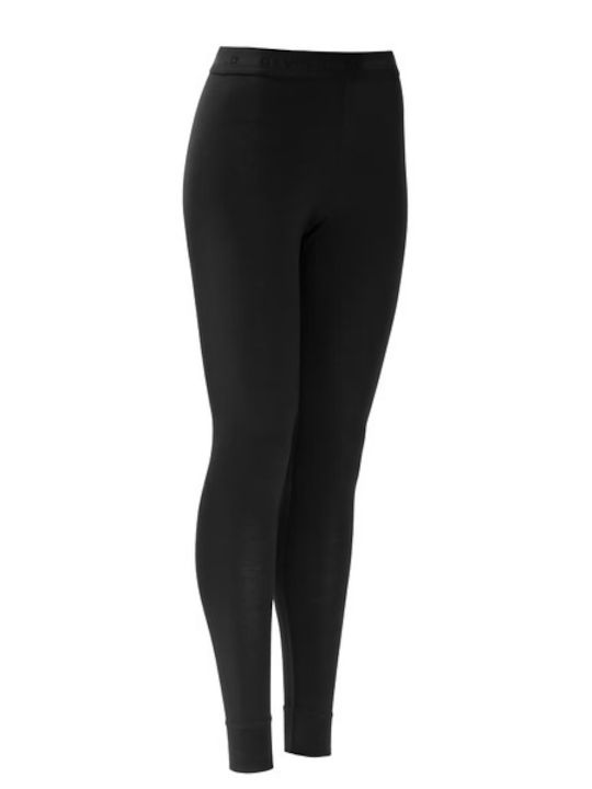 Women's Thermal Underwear Devold Breeze Merino 150 Longs Black Black Go 180 110 A