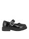 Kids Anatomic Ballerinas with Hook & Loop Closure Black