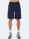 Pantaloni Scurți Sport Bărbați Regular Fit Albastru Închis