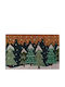 Pol Carpets Doormat From Coconut Tree With Non-Slip Backing Brown 40x60cm Thickness 15mm