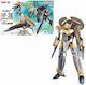 Macross High Grade Vf-31e Siegfried Chuck Mustang Use 1/100 Set De Modele Statice