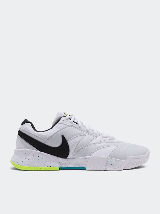 Nike Nikecourt Lite 4 Мъжки Обувки за Тенис Бели