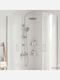 vidaXL Duschsäule Ohne Batterie Silber