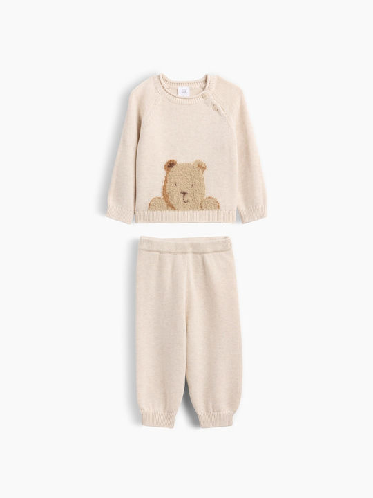 Παιδικό Σετ με Παντελόνι 2τμχ Oatmeal Heather