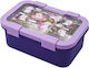Sidirela Unicorn Plastic Kids' Food Container 0.8lt Purple