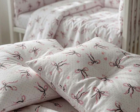 MayHome Kids Pillowcase from 100% Cotton 50x70cm Pink