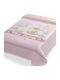 Belpla Spanish Nursery Swaddling Blanket 664 Velvet Pink 80x110cm