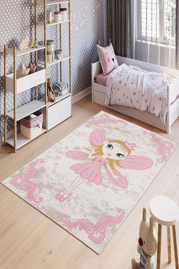 Conceptum Hypnose Детски Килим Розов 80x150см