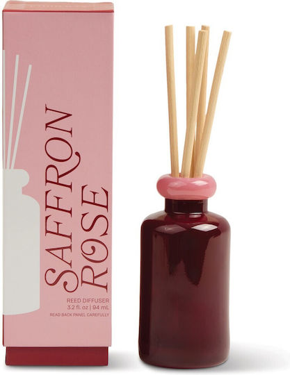 Stacked Γυάλινο Diffuser Saffron Rose 94ml Paddywax