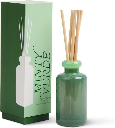 Gestapelter Gläserner Diffusor Mintgrün 94ml Paddywax