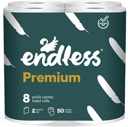Endless Toilettenpapier 8 Rollen 2 Lagen