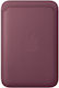 Apple MagSafe Husă pentru carduri FineWoven Wallet with MagSafe Burgundy