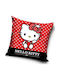 Pyramid Детски Декоративен Калъф За Възглавница Hello Kitty Червен
