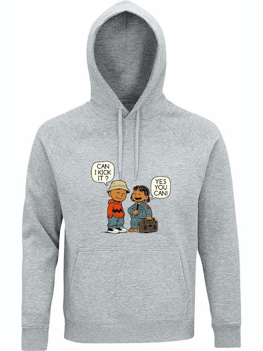 Bio-Baumwolle Unisex Kapuzenpulli Kann Ich Tret...