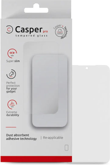 Casper Pro Gehärtetes Glas Google Pixel 8 Einzelhandelspackung Klar