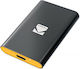 Kodak X210S USB-C 3.2 External SSD 250GB 2.5" Black
