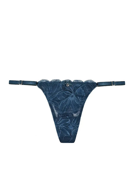 Women's Petrol Blue String