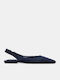 Spitze Zehe Pumps Marineblaue
