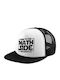Come To Math Side Kappen Erwachsene Soft Trucker Netz Schwarz Weiß Polyester Erwachsene Unisex One Size