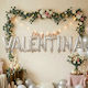 Set 9 Baloane Folie Argintii cu LED 40 cm
