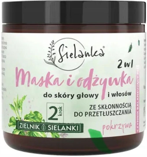 Solverx Sielanka 2-in-1 Hair Mask for Oiliness 250ml