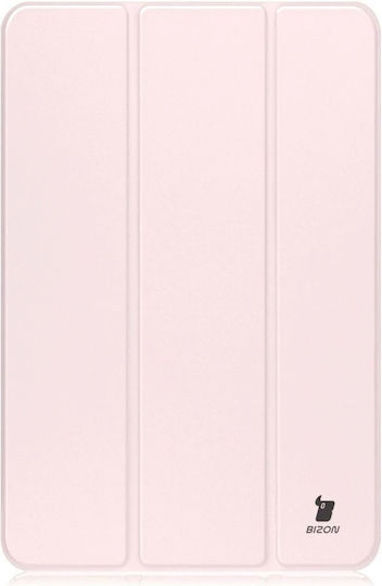 Bizon Tab Clear Matt Case Compatible Samsung Galaxy Tab S10 Fe Plus 13.1 Inch Pink