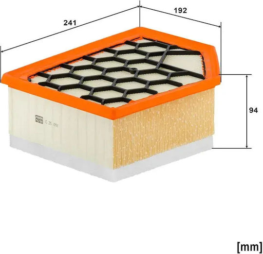Mann-filter Air Filter C 25 091