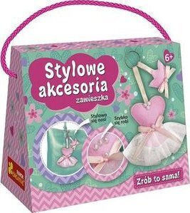 Ranok Creative Beaded Ballerina Keychain for Children 6+ Years