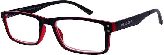 Readers Lesebrillen +3.00 in Rote Farbe RD604