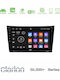 Clarion Auto-Audiosystem für Volvo XC 90 2006-2014 Bluetooth USB AUX Eingebautes Wi-Fi GPS Apple CarPlay Android Auto mit 10 Zoll Touchscreen