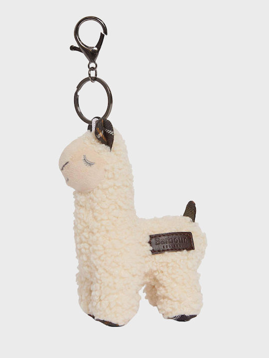 Barbour Animal Bag Charm Ecru Accessory Unisex Ecru Uac0317-cr31