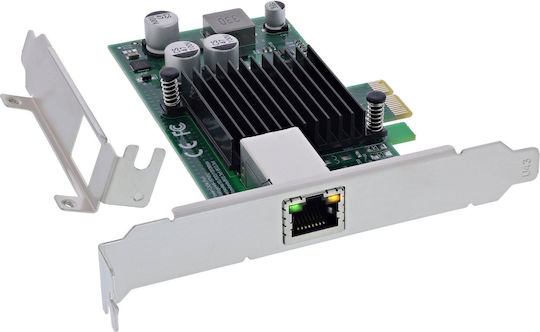 Inline Gigabit Netzwerkkarte 1x Rj45 1 Gb S PCI-e x1 Poe+