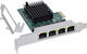 Inline Quad Gigabit Netzwerkkarte 4x Rj45 1 Gb S PCIe X1