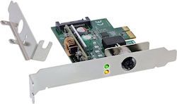 Κάρτα Δικτύου Delock Gigabit M12 X-coded Pcie X1 2.1 Poe+