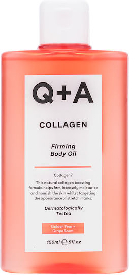 Q+A Natural Skincare Collagen Firming Ulei pentru fermitate 150ml