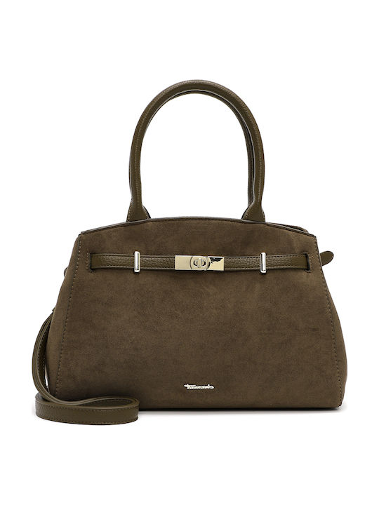 Martina Damen Schultertasche Grün