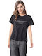 Damen T-Shirt Schwarzes