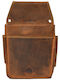 Geantă Bărbătească de Umăr / Tip Crossbody din Piele Maro
