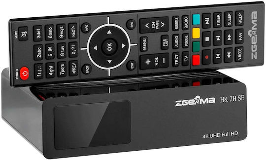 Inne Δέκτης Tv Combo Zgemma H8se Linux Wifi 4k Uhd