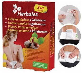 Warming Chestnut Patches 3+1 Free + Lumbar Belt