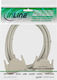 Inline Inline Serial Extension Cable 37-pin Db37 Male To Female 1:1 Grey 3minline Serial Extension Cable 37-pin Db37 Male To Female 1:1 Grey 5m