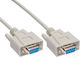 Καλώδιο Null Modem Inline Db9 Θηλυκό Θηλυκό 10μ Συσκευασία 15 Τεμαχίων Χύμα