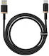 Baseus Dura Series Braided Cable USB-C male - USB-A / USB-C 60W Χρυσό 1m P10377802U01-00