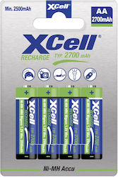 Xcell Акумулаторна Батерия AA Ni-MH 2700mAh 1.2V Xcell Акумулаторна Батерия AA Ni-MH 2700mAh 1.2V