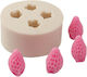 Formen Silikon Erdbeeren 5x5cm