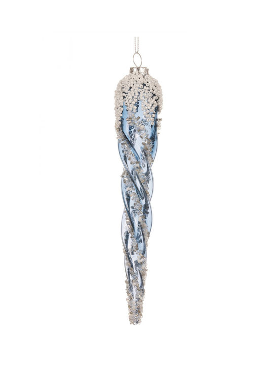 Hanging Tear Blue Ornament 4x19cm